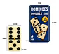 Juego De Mesa Dominó Doble Seis 28 Fichas Estuche Metálico - Miniatura 5