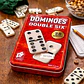 Juego De Mesa Dominó Doble Seis 28 Fichas Estuche Metálico - Miniatura 6