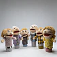 Títeres De Peluche De Mano Familia Papas Abuelos Hijos - Miniatura 1