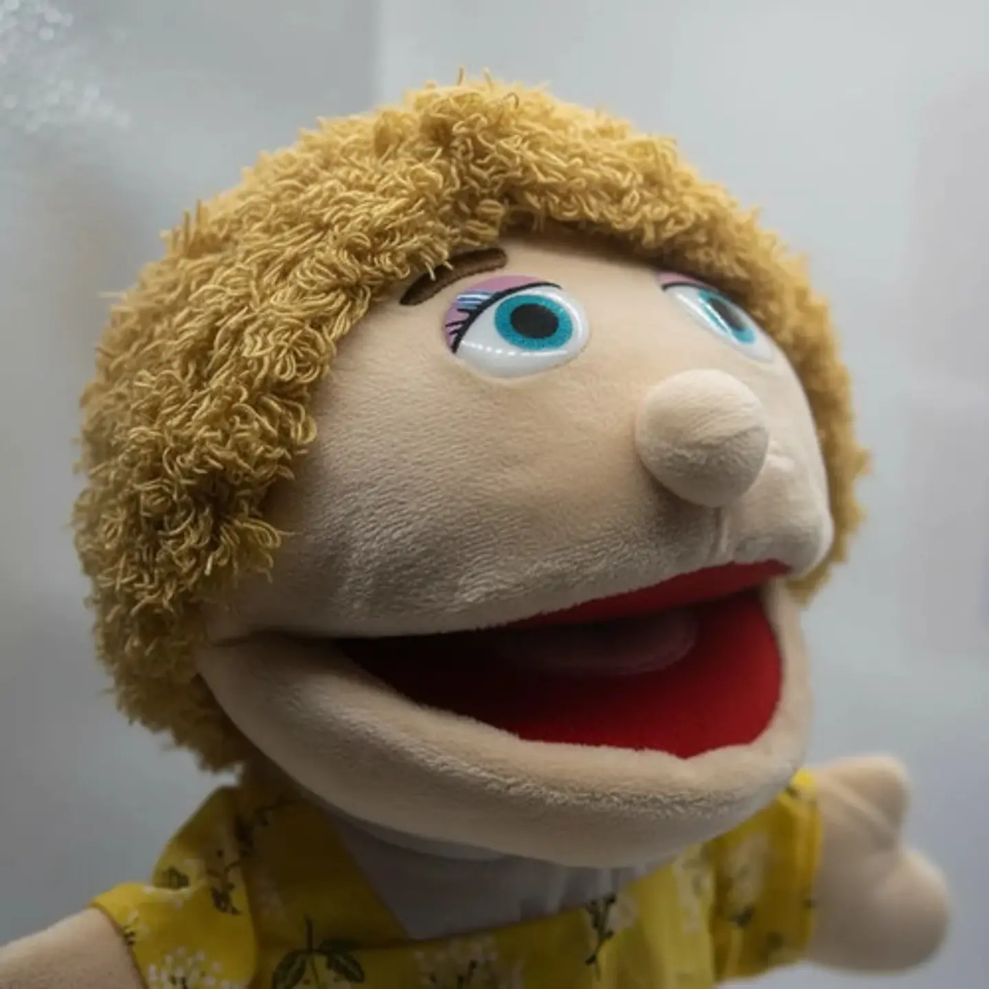 Títeres De Peluche De Mano Familia Papas Abuelos Hijos 2