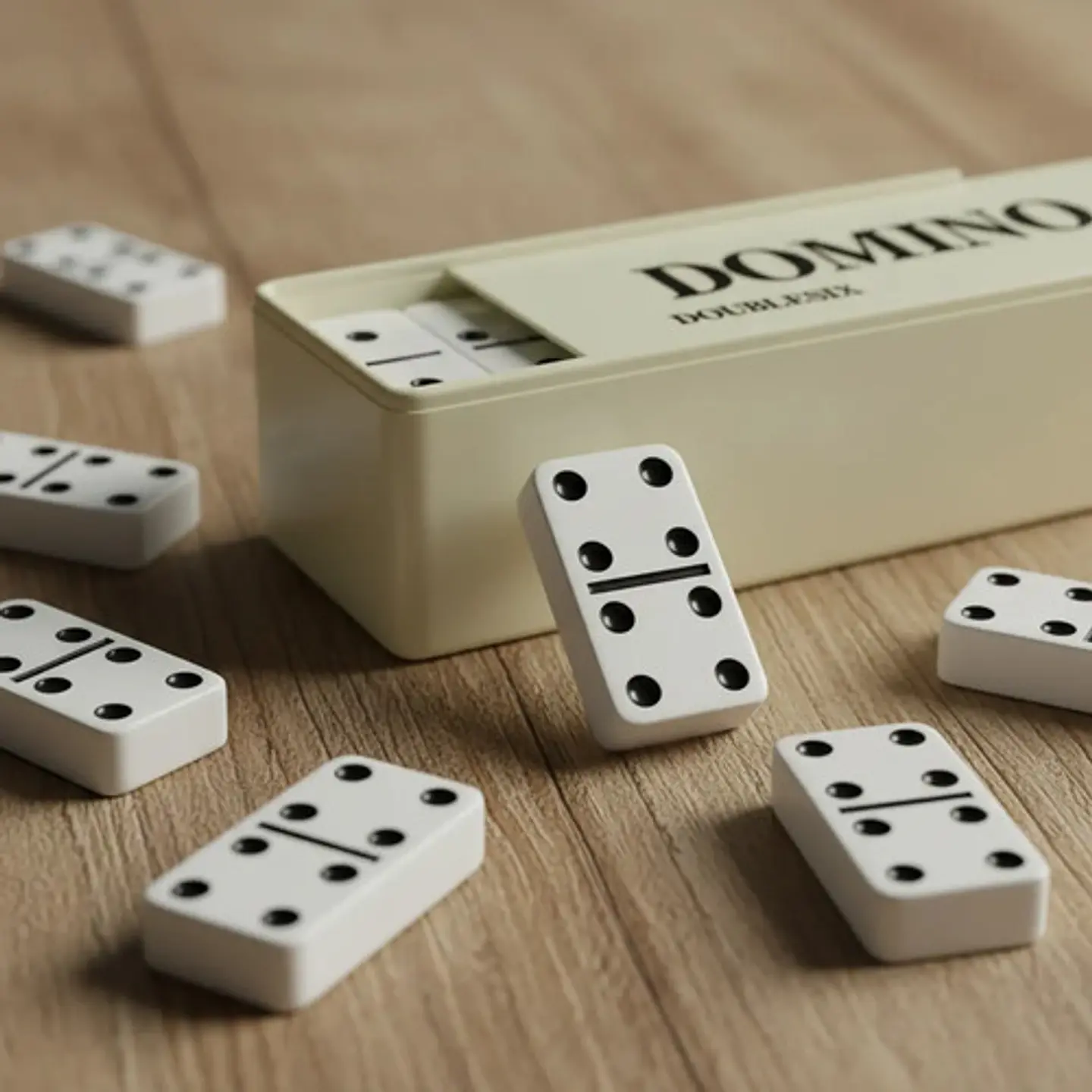 Dominó Clásico Doble Seis Con Estuche Plástico 6