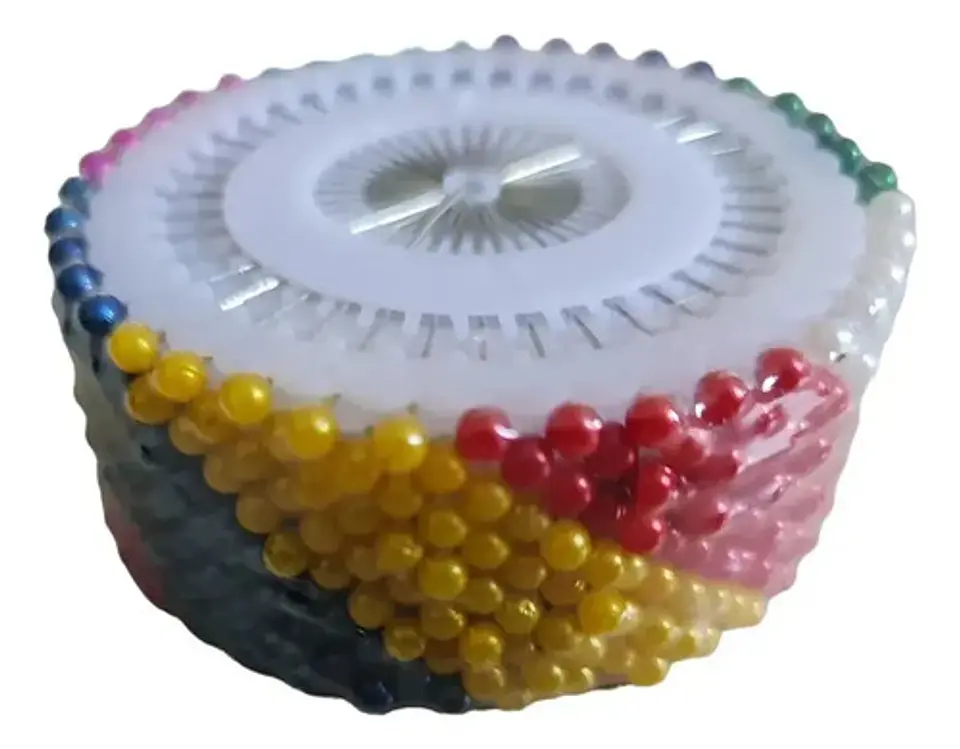 Kit Alfileres Costura Con Cabeza De Bola Colores 3 Unidades 3