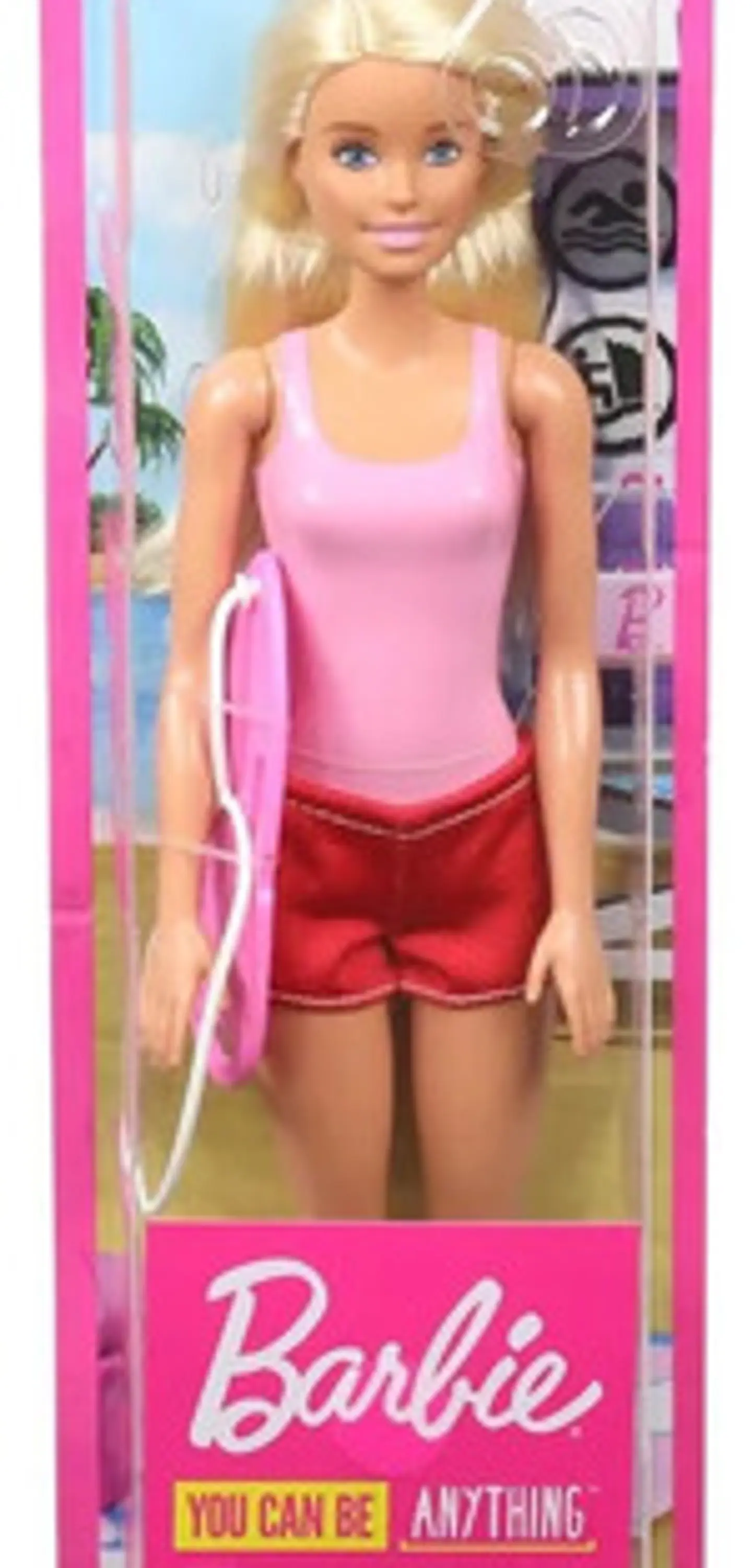 Muñeca Barbie Profesiones Rescatista Salva Vidas Mattel Ggc10 5