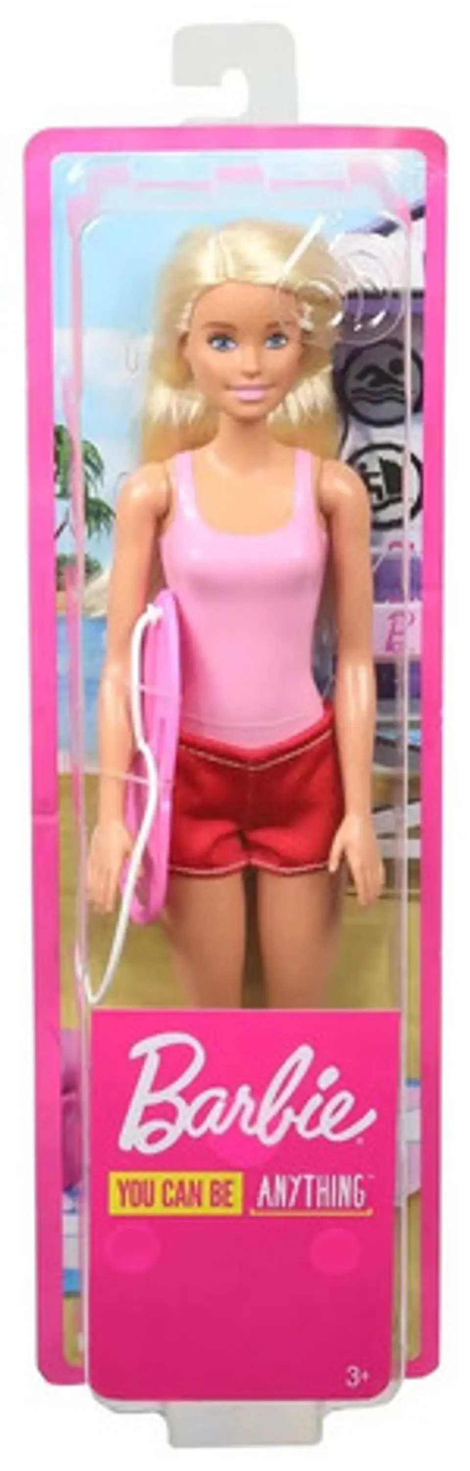 Muñeca Barbie Profesiones Rescatista Salva Vidas Mattel Ggc10 5