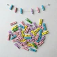 Miniganchos De Madera X 50 Unidades De Colores Surtidos - Miniatura 5