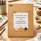 Bloc Papel Kraft 60 Hojas Blanco Natural Negro 21*29 60hojas Lisa - Miniatura 2