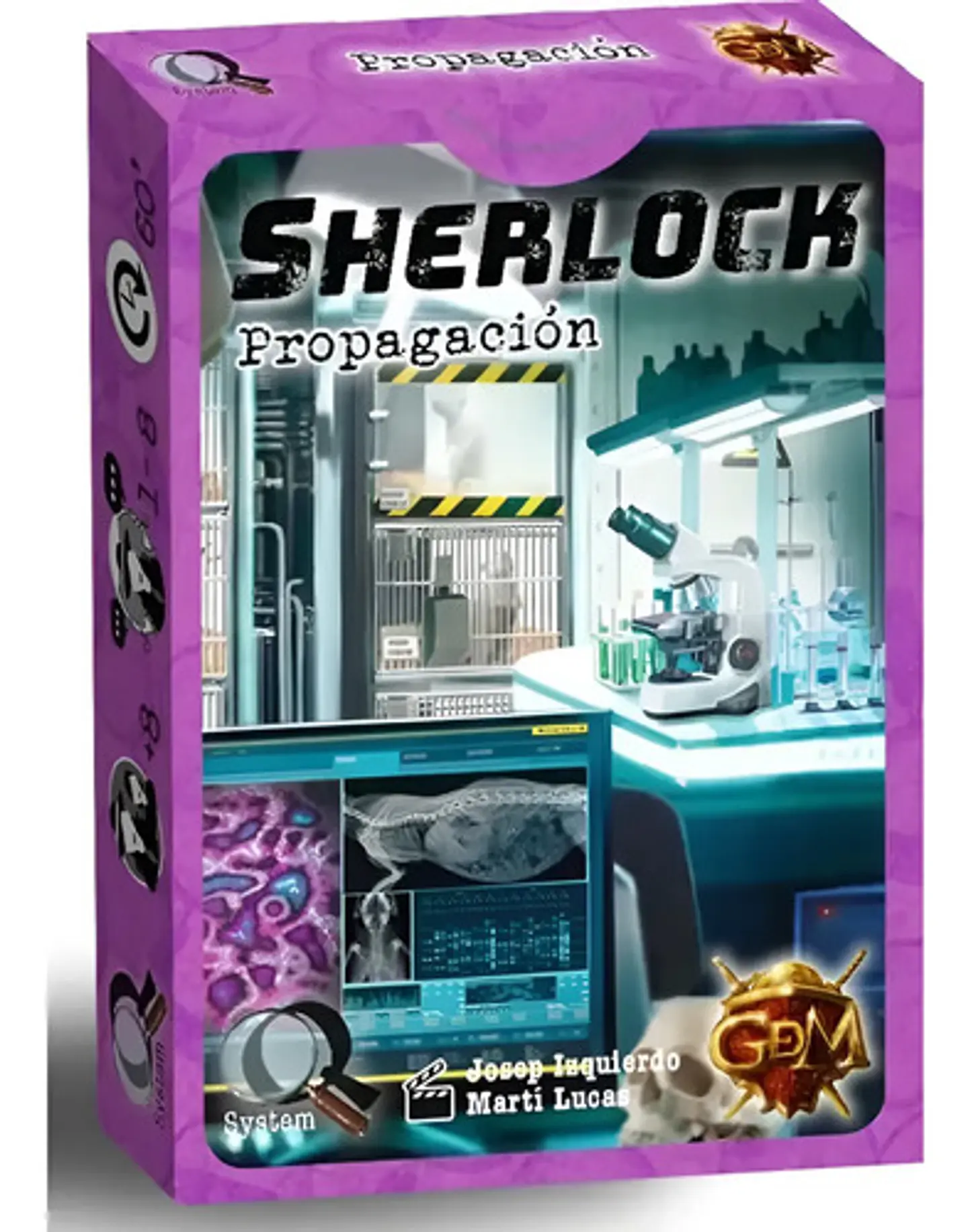Sherlock: Propagación - Español Juego De Mesa Express 1