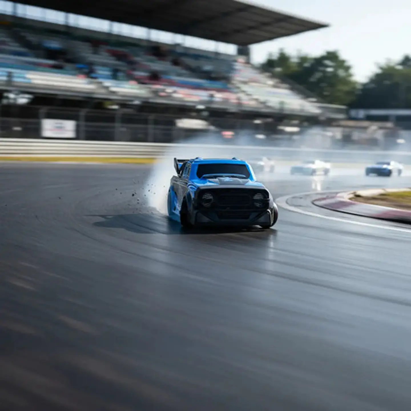 Camioneta Drift Racing A Control Remoto Repuesto De Llantas 2