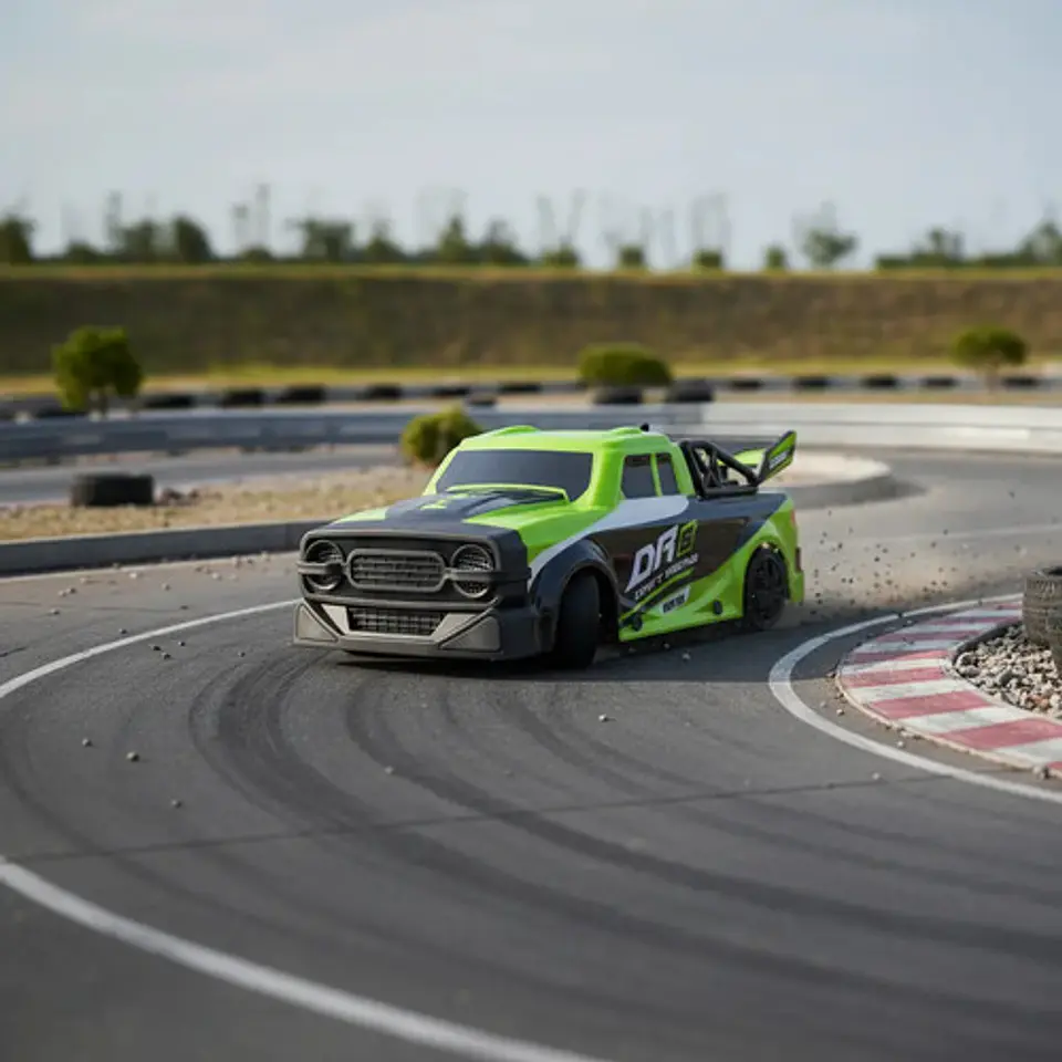Camioneta Drift Racing A Control Remoto Repuesto De Llantas 9