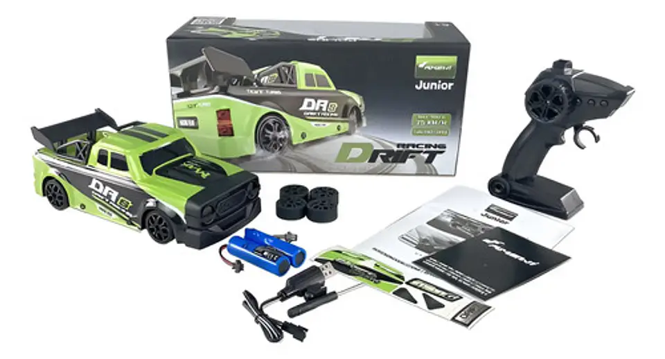 Camioneta Drift Racing A Control Remoto Repuesto De Llantas 11