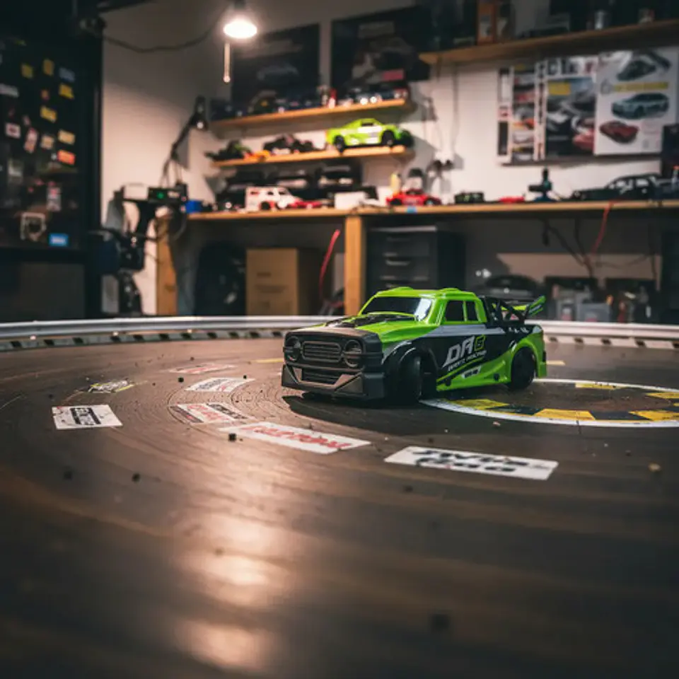 Camioneta Drift Racing A Control Remoto Repuesto De Llantas 14
