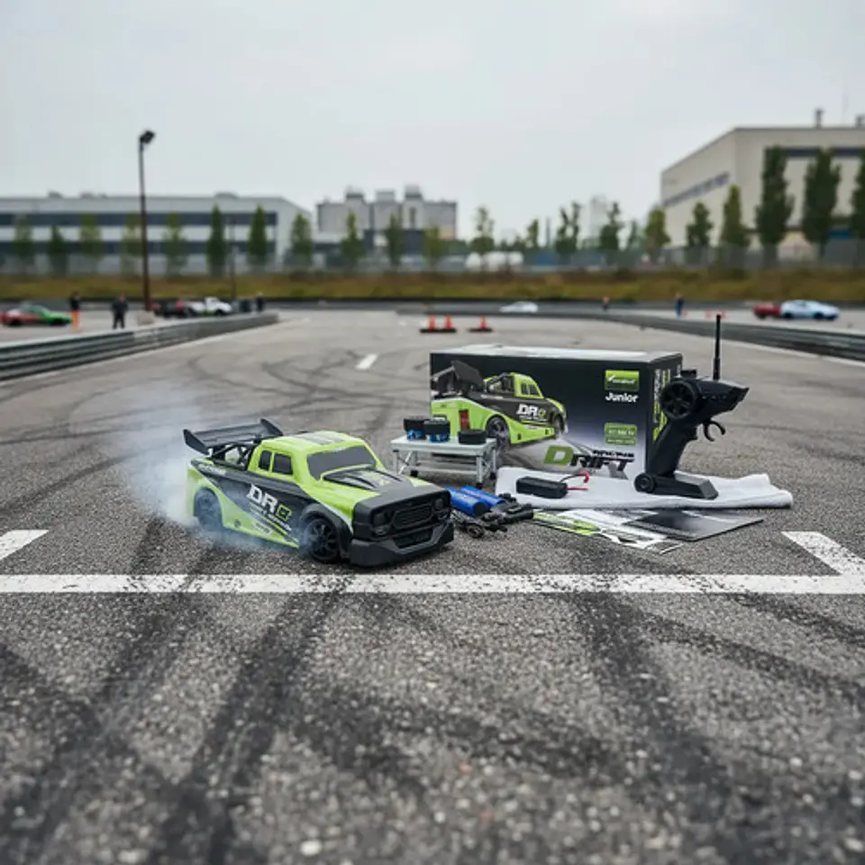 Camioneta Drift Racing A Control Remoto Repuesto De Llantas 15