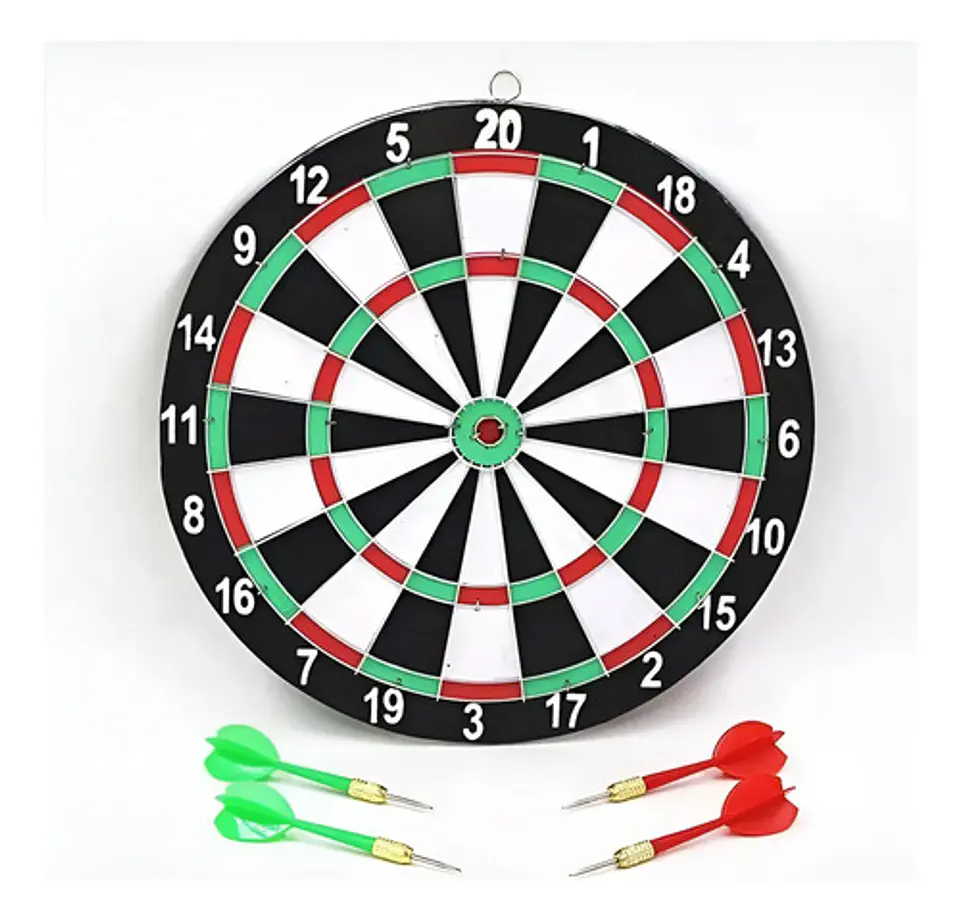 Dardos Tablero Doble Tiro Al Blanco Puntería Oficina 6036 Dardo Tiro Al Blanco 29cm / 08-3057275 1