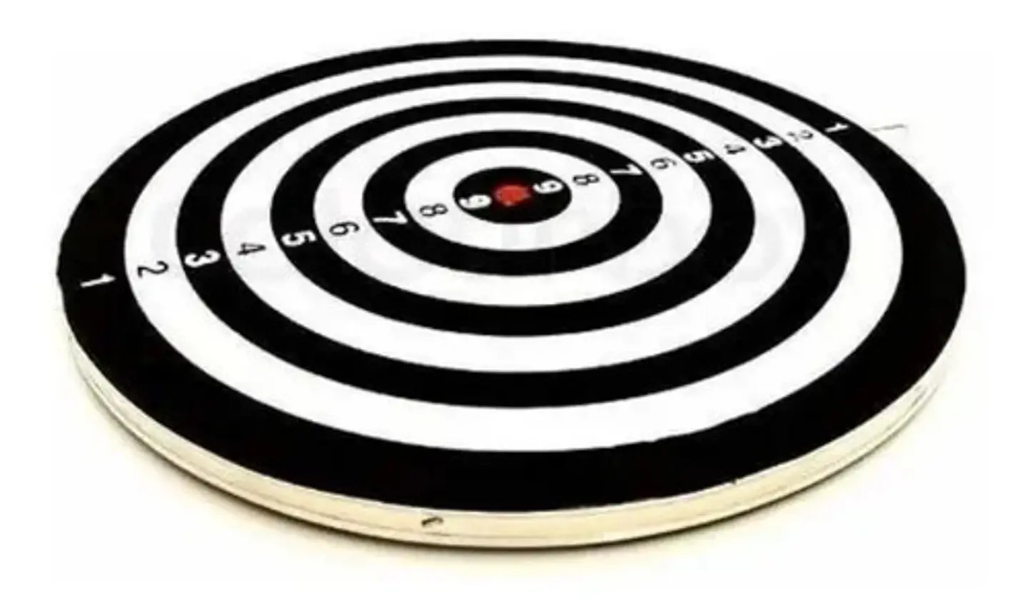 Dardos Tablero Doble Tiro Al Blanco Puntería Oficina 6036 Dardo Tiro Al Blanco 29cm / 08-3057275 3