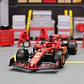 Diorama Miniatura De F1 Ferrari Sf-24 Pitstop 1:43 Bburago - Miniatura 9