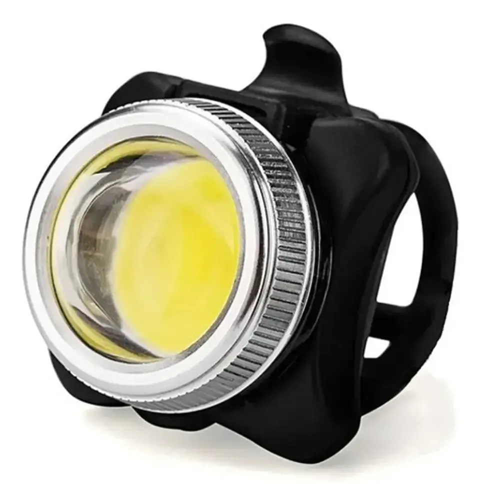 Luz Stop Trasera Para Bicicleta Led Cob Recargable Usb 3