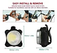 Luz Stop Trasera Para Bicicleta Led Cob Recargable Usb - Miniatura 4
