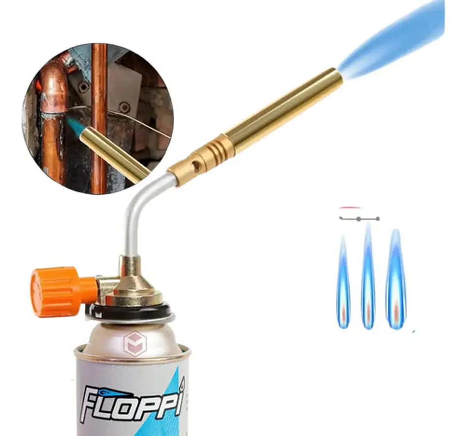 Soplete Flameador Industrial Antorcha Joyeria + 4 Tarros Gas 2