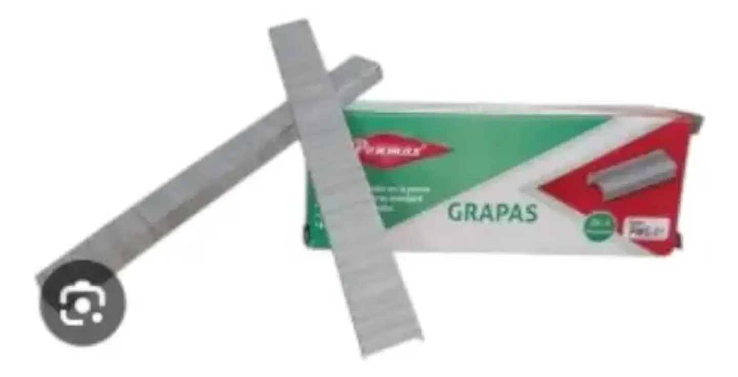 Grapa Estándar Cinceladas Galvanizas Caja X 5000 Und Color Gris 3