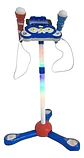 Microfono Karaoke Doble Infantil Niñas Mp3 Efectos Color Azul - Miniatura 1