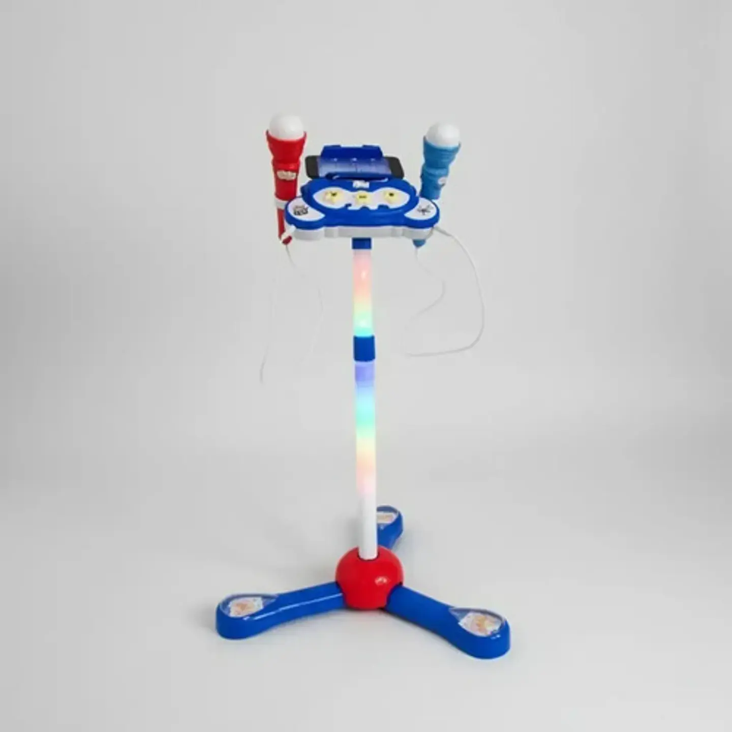 Microfono Karaoke Doble Infantil Niñas Mp3 Efectos Color Azul 8