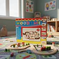 Wood Rail Pista De Tren De Madera 100 Piezas Para Niños - Miniatura 4