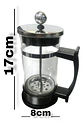 Cafetera Prensa Francesa 350ml De Lujo Acero Inoxidable Color Vidrio 0 0v - Miniatura 2