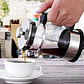 Cafetera Prensa Francesa 350ml De Lujo Acero Inoxidable Color Vidrio 0 0v - Miniatura 3