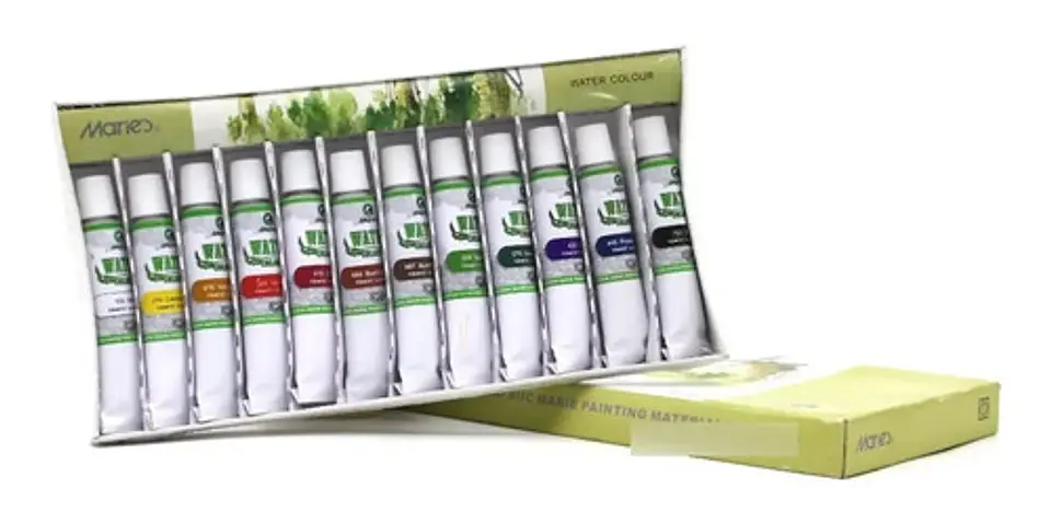 Set Pintura Acuarela Marie´s Artes Pack X12 Unidades E1336b 3