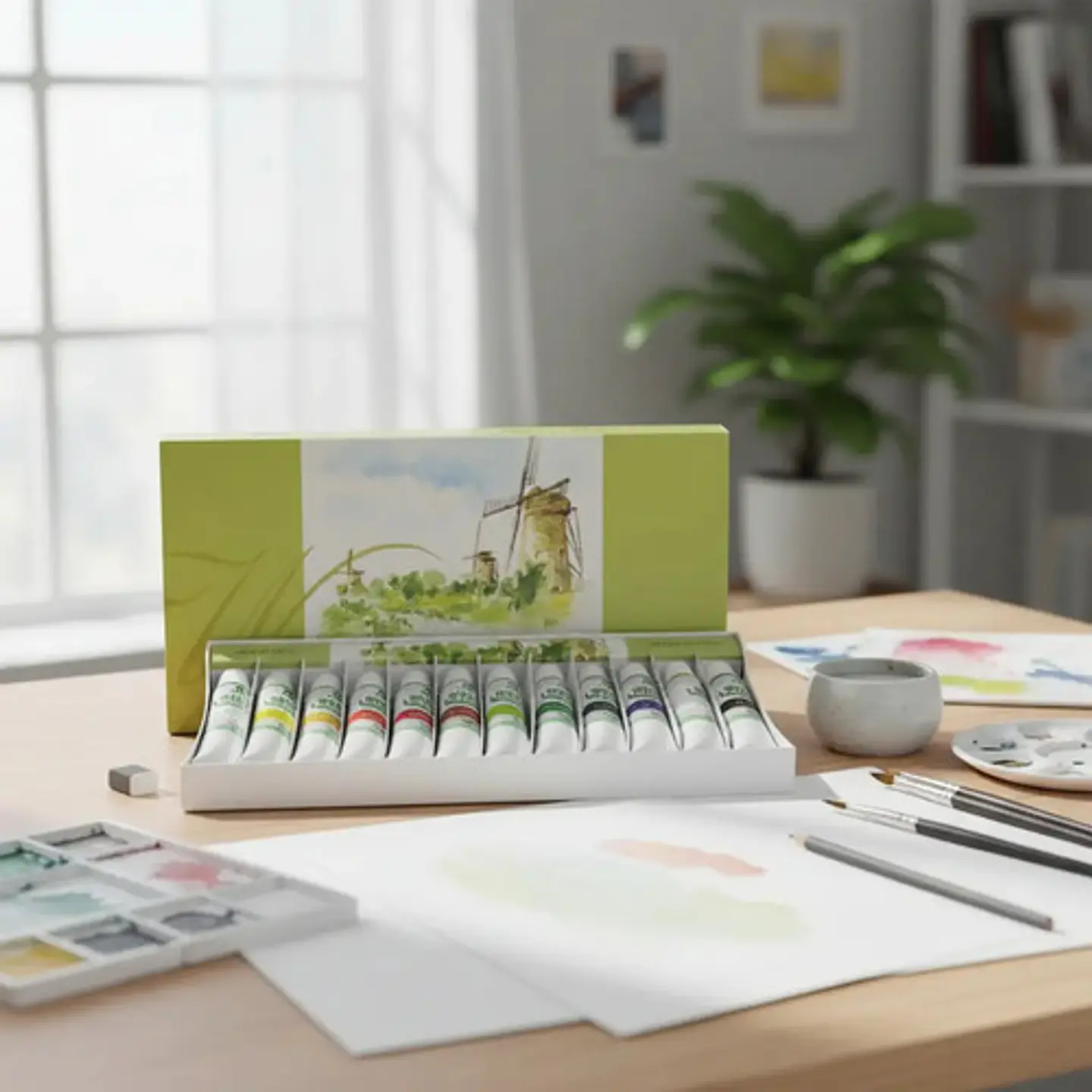 Set Pintura Acuarela Marie´s Artes Pack X12 Unidades E1336b 4