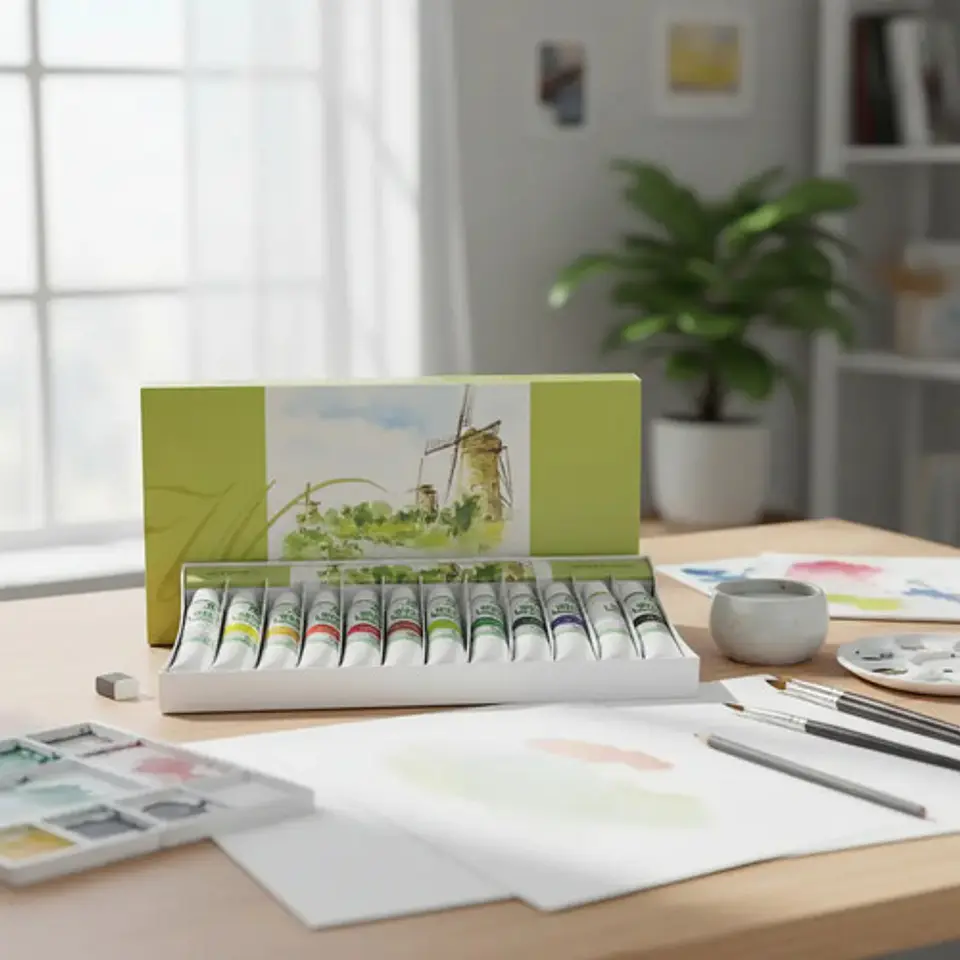Set Pintura Acuarela Marie´s Artes Pack X12 Unidades E1336b 4