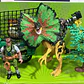 Set De Juguete Dinosaurio Venenoso Con Figura Y Vehículo - Miniatura 4