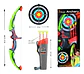 Set Arco 63cm Y Flechas Diana Infantil Niño 881-24a - Miniatura 3