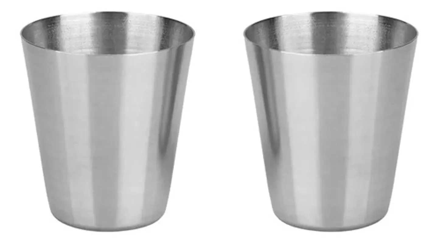 Set Licorera Whiskera Acero Inoxidable Con Vasos Y Embudo 4