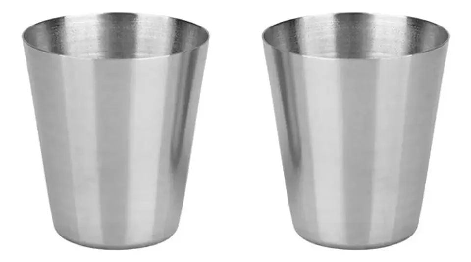 Set Licorera Whiskera Acero Inoxidable Con Vasos Y Embudo 4