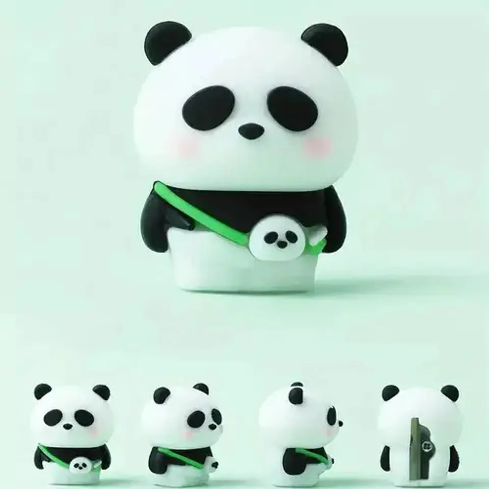 Sacapuntas Weibo Unicornio Oso Panda X 1 Unidad Tajalapiz  4