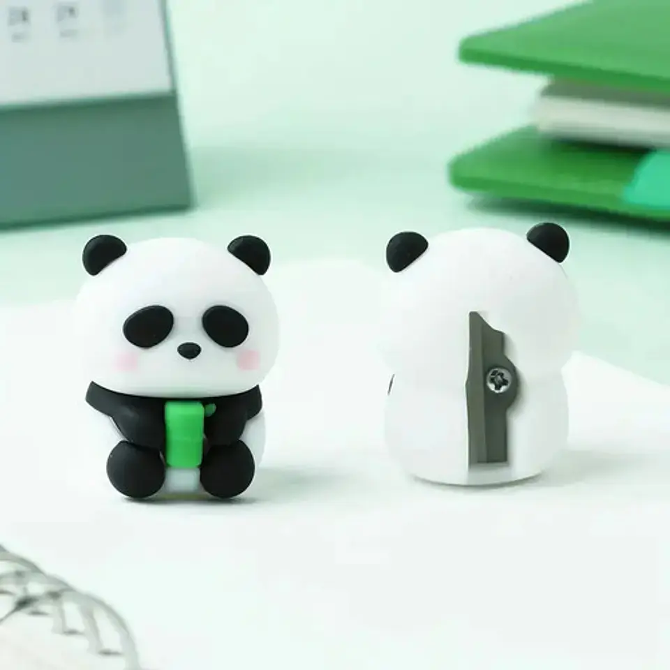 Sacapuntas Weibo Unicornio Oso Panda X 1 Unidad Tajalapiz  7