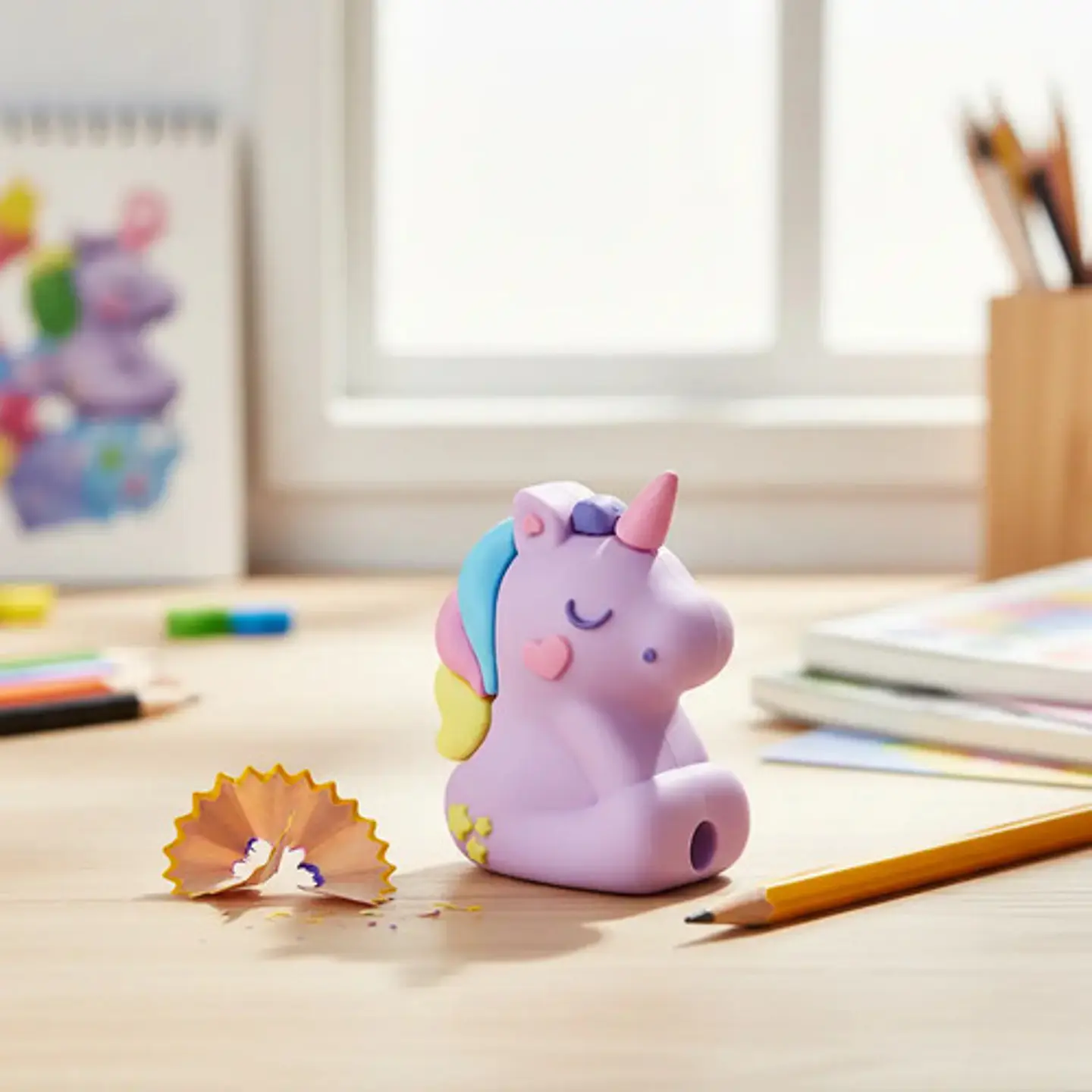 Sacapuntas Weibo Unicornio Oso Panda X 1 Unidad Tajalapiz  12