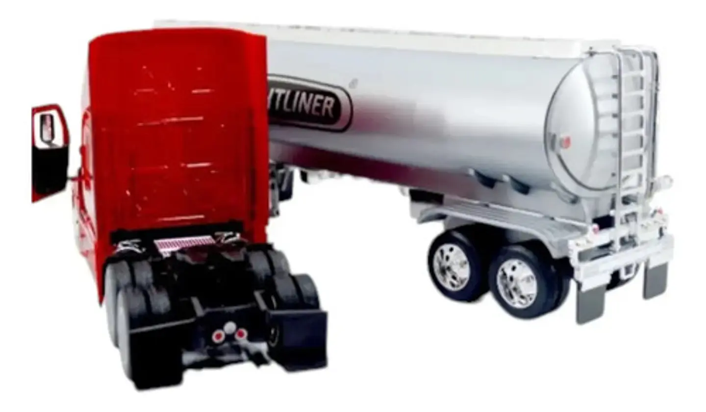 Tractomula Welly Freightliner Century Class St 1:32 Color Rojo 5