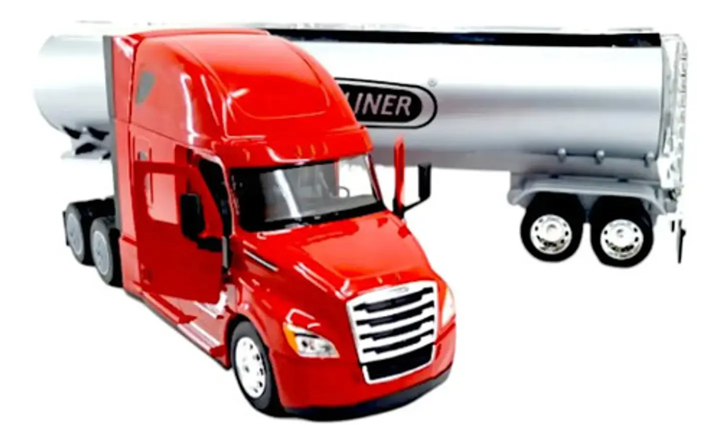 Tractomula Welly Freightliner Century Class St 1:32 Color Rojo 8
