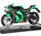 1:12 Coleccion Escala Metal Moto Zx-10r Con Luz Y Base - Miniatura 1