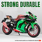 1:12 Coleccion Escala Metal Moto Zx-10r Con Luz Y Base - Miniatura 4