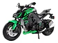 Modelo De Motocicleta Kawasaki Z1000 De Aleación 1:12 Color Green - Miniatura 1