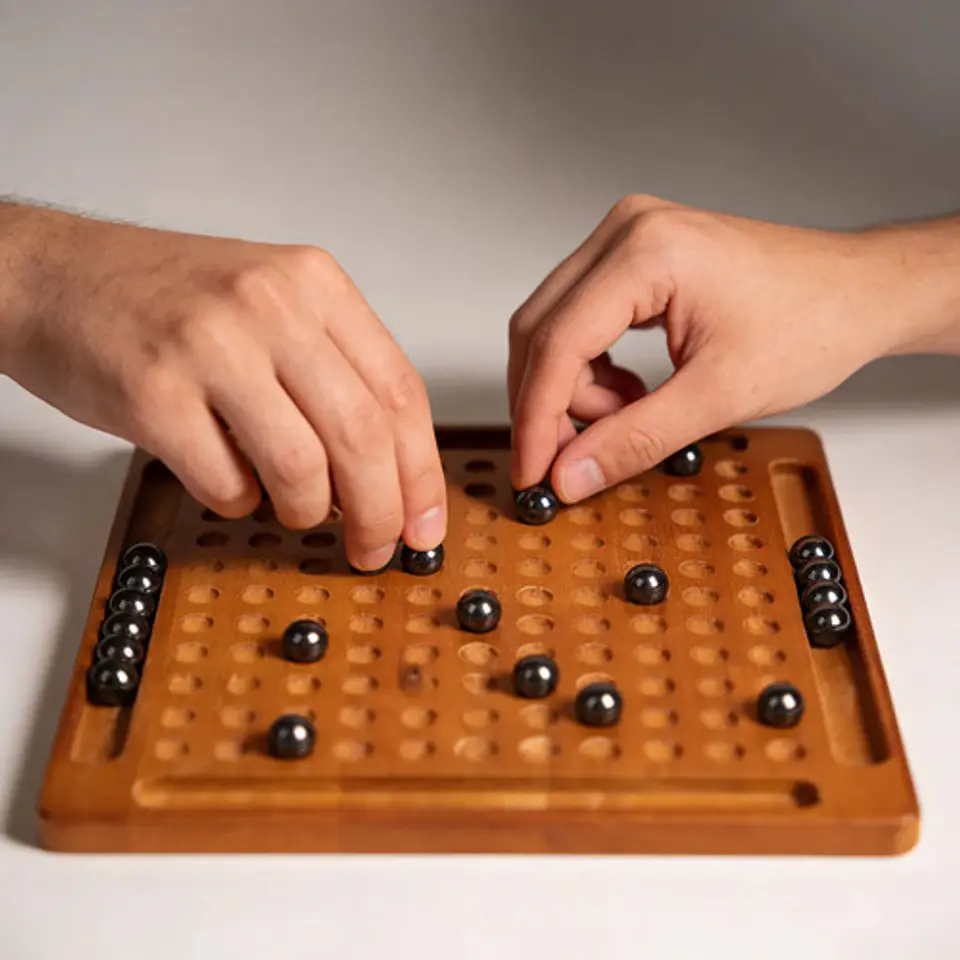 Juego De Ajedrez Magnético Portátil Con 20 Piezas Imantadas 6