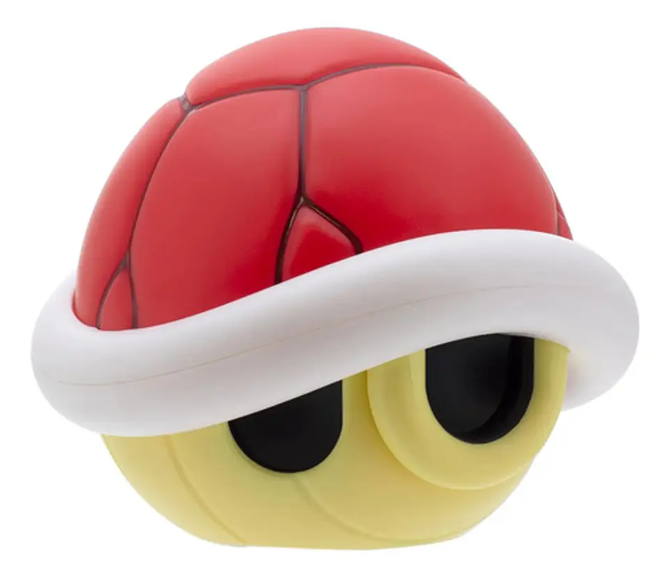 Lampara De Noche Mario Bros Caparazón Verde Con Sonido Rojo 5v 2