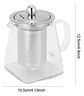 Jarra Infusora Borosilicato Aromaticas Te Frutas Infusi 350m Color Wd-01 - Miniatura 2