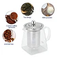 Jarra Infusora Borosilicato Aromaticas Te Frutas Infusi 350m Color Wd-01 - Miniatura 4