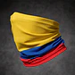 Cuello Deportivo Bandera De Colombia Moto Multifuncional Amarillo, Azul Y Rojo Bandera De Colombia Talla Única - Miniatura 5