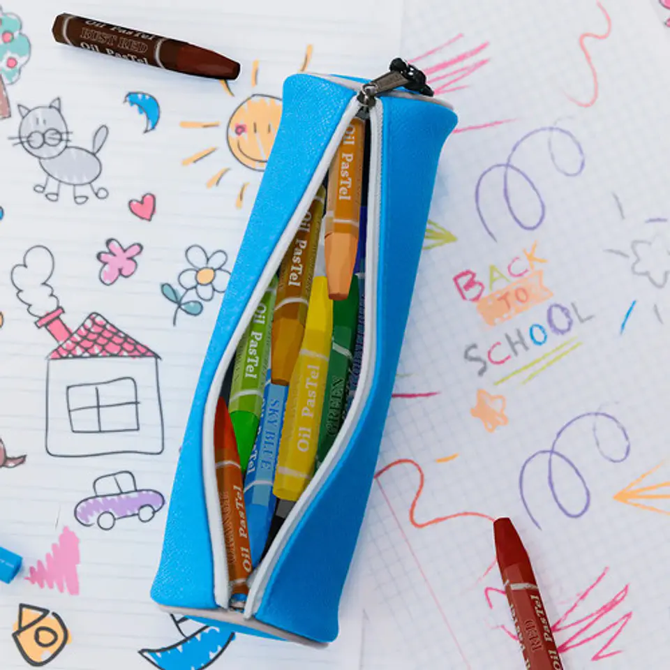 12 Piezas Crayones Pastel Al Óleo Para Dibujo Artístico Crayolas De Distintos Colores Intensos Acabado Suave Y... Multicolores 3