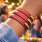 Manillas Tricolor Colombia Accesorio Mundial X 3 Unidades - Miniatura 5